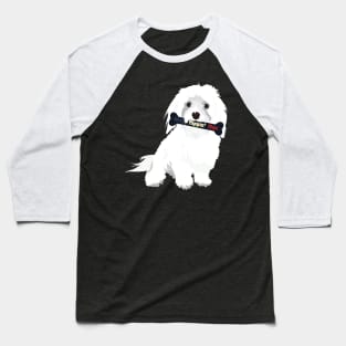 Joe Biden Sayings : Maltese Dog Edition Baseball T-Shirt